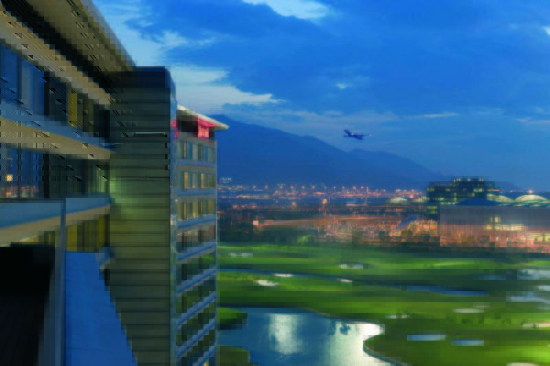 Hong Kong Skycity Marriott Hotel Kültér fotó View of the hotel